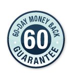 60 day money back guarantee