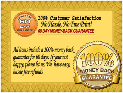 100% Money Back