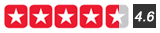 4.6 out of 5.0 Star Rating