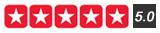 5.0 out of 5.0 Star Rating
